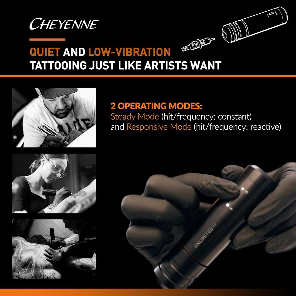 p*0様 Cheyenne Unlimited 5.0 tattoo machi Cheyenne SOL Nova Unlimited 5.0 – Black - Justat Tattoo Supplies